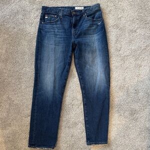 AG Ex-Boyfriend slouchy slim Blue Jeans